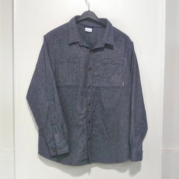 COLUMBIA WOOL BLEND SHACKET XL - Picture 1 of 7